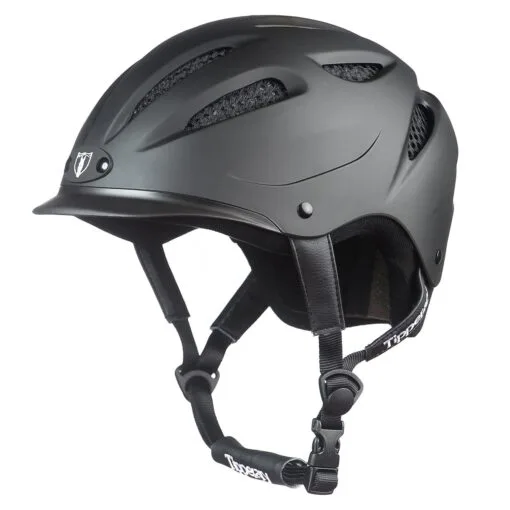 Tipperary Sportage Helmet -Deals Equestrian Supplies Store 14850 black angle