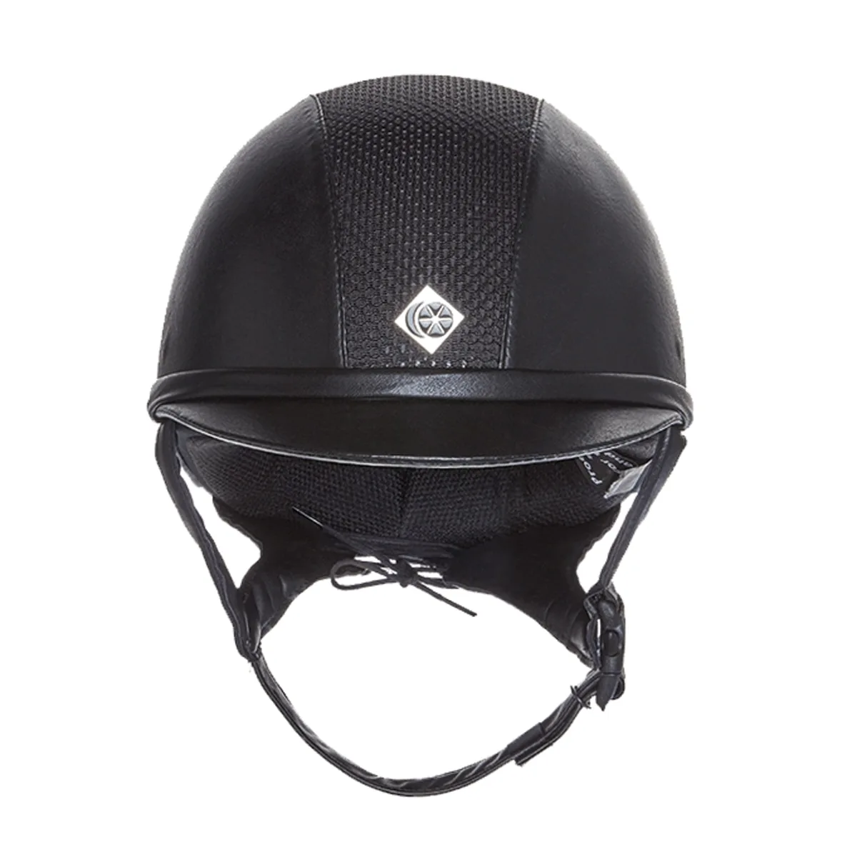 Charles Owen AYR8 Plus Leather Look Helmet 2 Charles Owen AYR8 Plus Leather Look Helmet - Image 2