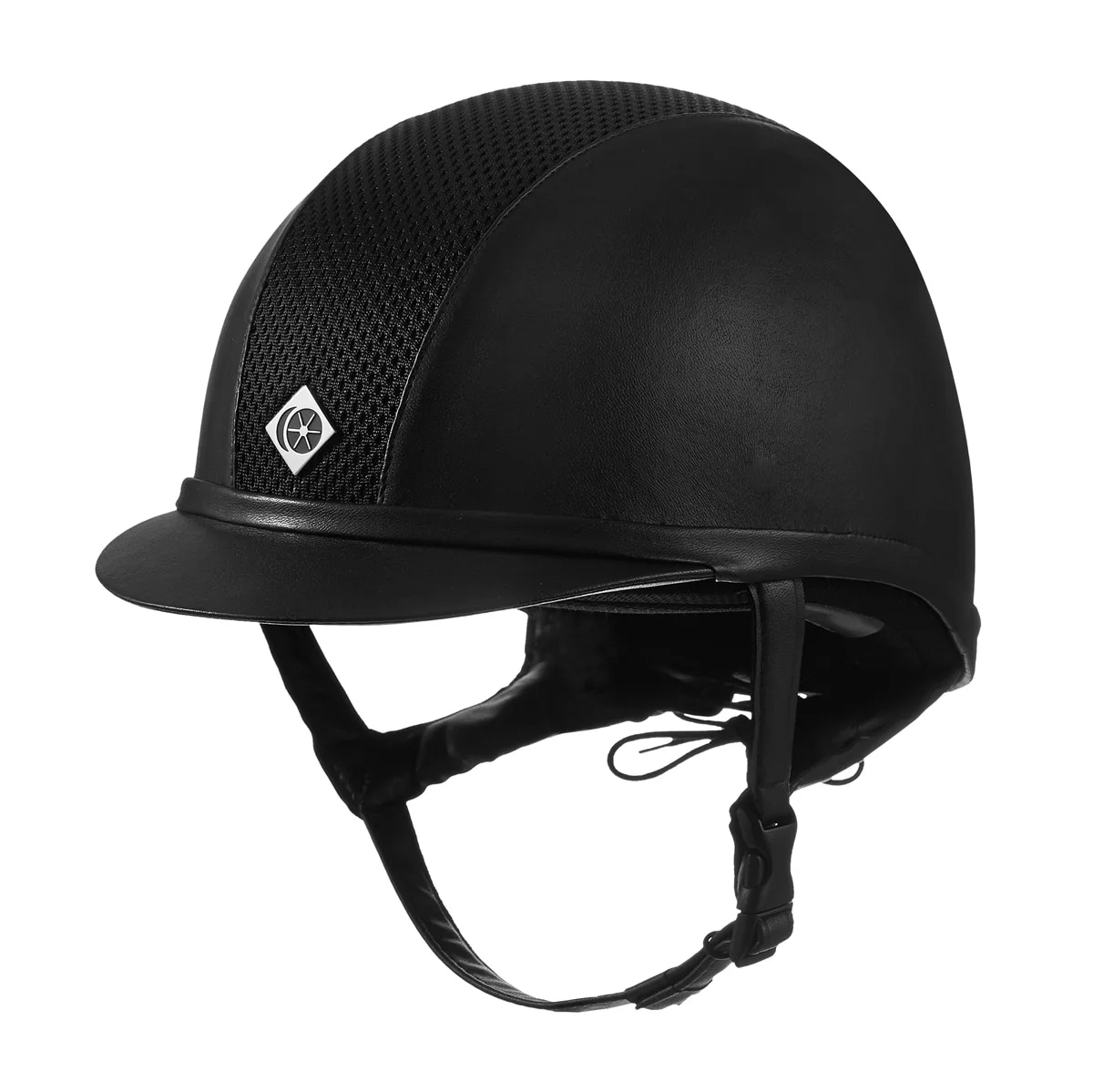 Charles Owen AYR8 Plus Leather Look Helmet 1 Charles Owen AYR8 Plus Leather Look Helmet