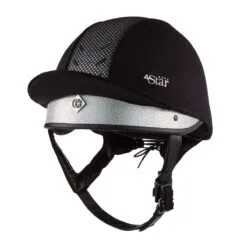 Charles Owen 4Star Helmet 10 Charles Owen 4Star Helmet -Deals Equestrian Supplies Store 20764 silver left