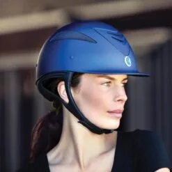 One K Defender Matte Helmet -Deals Equestrian Supplies Store 21807 navy l1