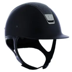 Samshield Shadowmatt Crystal Fabric Top Helmet -Deals Equestrian Supplies Store 22555 navy5crystal silo