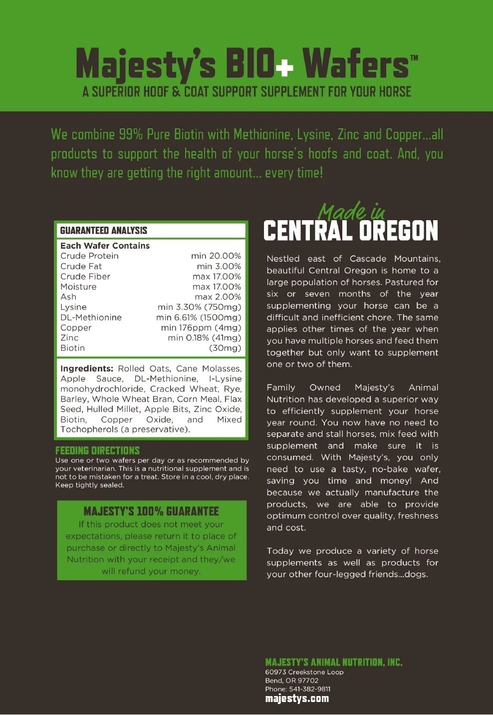 Majesty's Bio+ Wafers 2 Majesty's Bio+ Wafers - Image 2