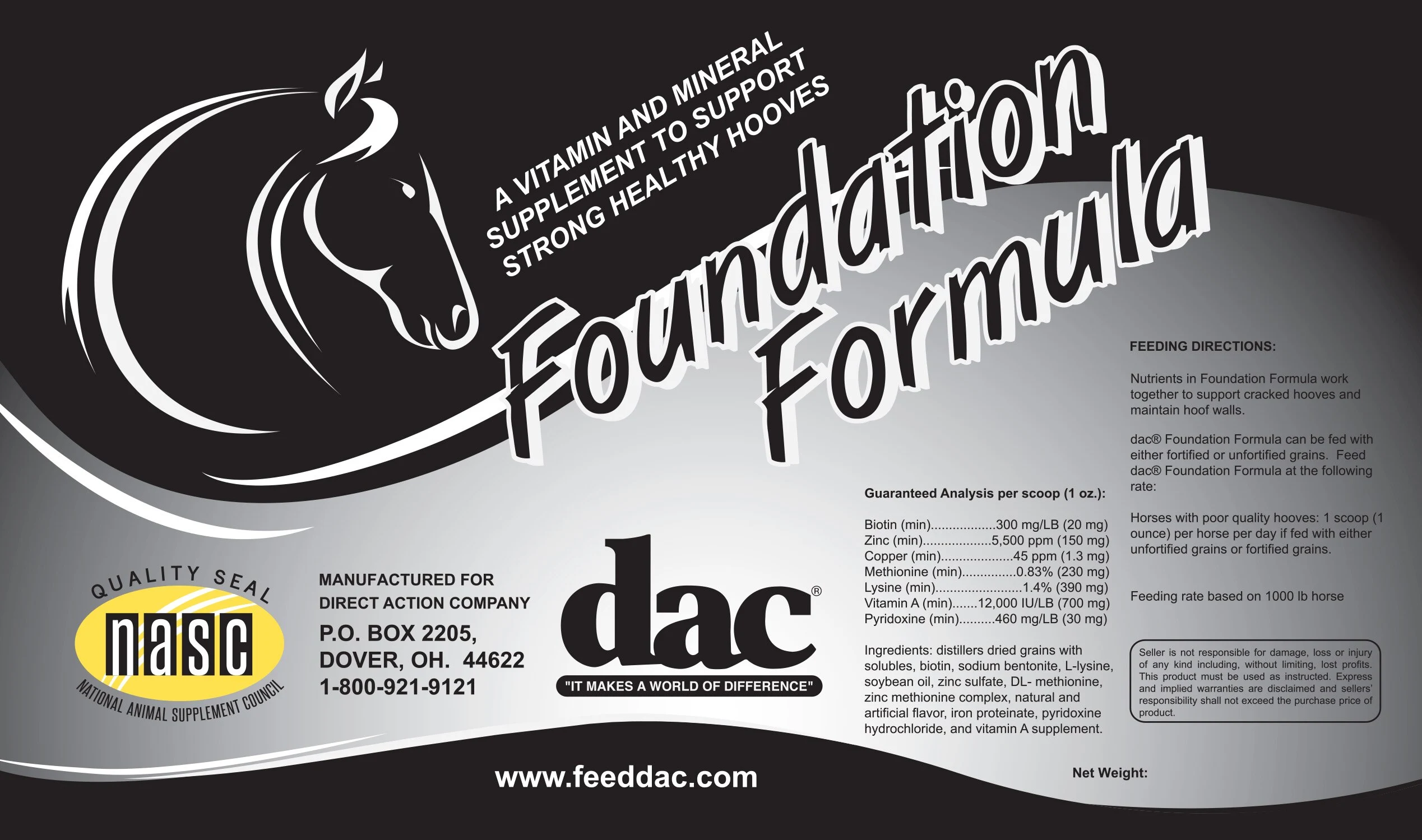 Dac® Foundation Formula 2 Dac® Foundation Formula - Image 2