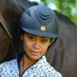 One K Defender Rose Gold Helmet -Deals Equestrian Supplies Store 29863 blackrosegold l2