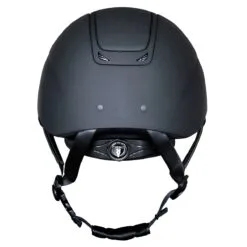Tipperary Royal Matte Wide Brim Helmet -Deals Equestrian Supplies Store 30943 black back