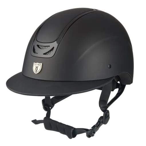 Tipperary Royal Gloss Wide Brim Helmet -Deals Equestrian Supplies Store 30944 black