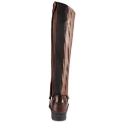 Eliza Leather Side Zip Half Chap By SmartPak -Deals Equestrian Supplies Store 31671 darkbrown 2