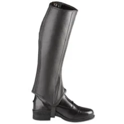 Eliza Synthetic Side Zip Half Chap By SmartPak -Deals Equestrian Supplies Store 32359 black 3
