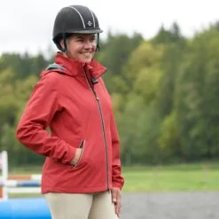 Kerrits Down The Line Waterproof Jacket -Deals Equestrian Supplies Store 35257 ruby l1
