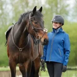 Kerrits Down The Line Waterproof Jacket -Deals Equestrian Supplies Store 35257 trueblue l1