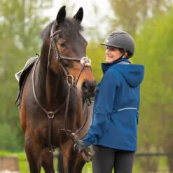 Kerrits Down The Line Waterproof Jacket -Deals Equestrian Supplies Store 35257 trueblue l2
