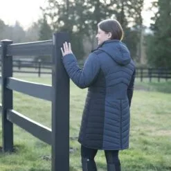 Kerrits Horsey Houndstooth Insulated Parka -Deals Equestrian Supplies Store 35849 inkhoundstooth 3