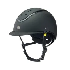EQx Kylo Mips Helmet By Charles Owen -Deals Equestrian Supplies Store 35876 black front